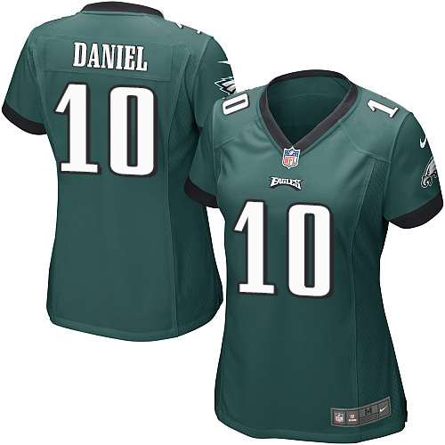 Women's Game Chase Daniel Nike Jersey Midnight Green Home - #10 NFL Philadelphia Eagles